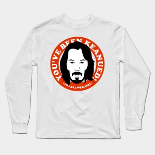 Keanued ORANGE Long Sleeve T-Shirt